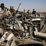 В Сети появилось видео, снятое через два часа после крушения A321