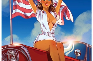 Американский пин-ап календарь на 2016 год