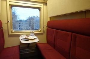 На Рижском железнодорожном вокзале презентовали новые вагоны (ФОТО;ВИДЕО)