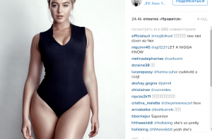 Модель plus size с целлюлитом стала звездой интернета (ФОТО)