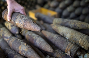 В Кулдиге задержан автомобиль с боеприпасами