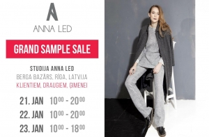 Пройдет ежегодный дизайнерский sample sale от модного бренда ANNA LED