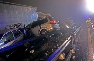 В Словении столкнулись 70 автомобилей (ВИДЕО)