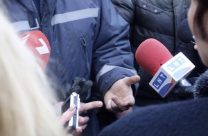 Работники KVV Liepājas metalurgs требуют помощи у государства (ФОТО, ВИДЕО)