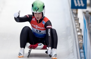 Латвийская саночница заняла четвертое место на Кубке мира