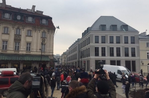 В Варшаве более 1 тыс. человек вышли на митинг против беженцев