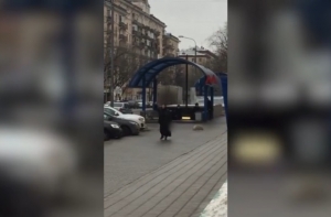 В Москве задержали женщину в хиджабе с отрезанной головой ребенка (ВИДЕО)