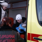 В Донбассе на мине подорвался автобус: есть погибшие и раненные