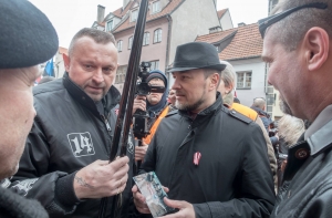 Парадниекс рассказал о конфликте с инструктором батальона «Азов» (ВИДЕО)