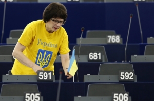 Сандра Калниете выступила за скорейшее освобождение Надежды Савченко (ВИДЕО)