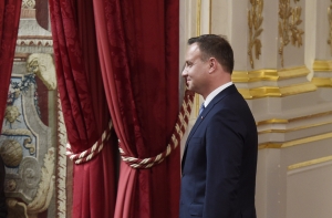 Президент Польши попал в аварию (ВИДЕО)