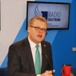 АНОНС: на радио Baltkom – министр здравоохранения Гунтис Белевич