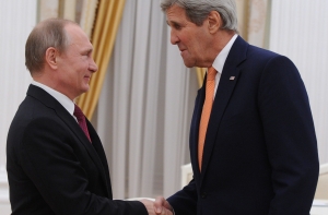 В Кремле Путин и Керри проговорили 4 часа
