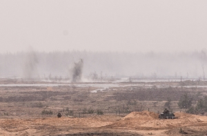 В Латвии проходят военные учения: население просят не беспокоиться