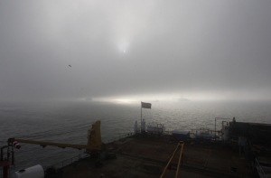 В Каспийском море загорелся российский танкер