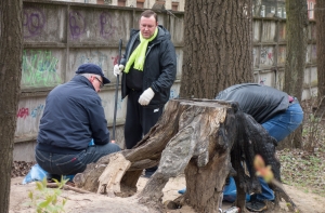 Латвийские политики приняли участие в Большом субботнике (ФОТО)
