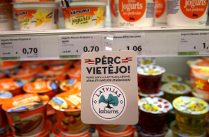 Более половины латвийцев хотят питаться местными продуктами