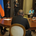 Путин призвал срочно обеспечить прекращение огня в Нагорном Карабахе