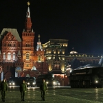 В Москве прошла ночная репетиция парада Победы