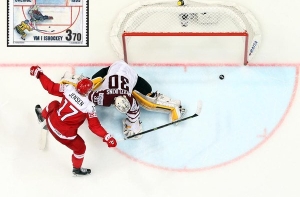 Гол Йенсена в матче с Латвией сравнили с голом Форсберга на ОИ-94