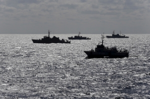 В Латвии проходят учения военно-морских сил балтийских стран