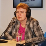 Глава Нацсовета по СМИ: Мурниеце была возмущена сюжетом НТВ о «неонацистке»