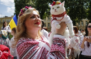 В Риге три дня будут праздновать День вышиванки