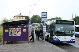 В Риге поменяют названия некоторых остановок общественного транспорта