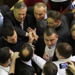 В Раде из-за выступления на русском языке произошла потасовка