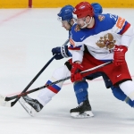 Сборная России одержала первую победу на ЧМ по хоккею