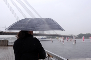 В субботу в Латвии ожидаются ливни