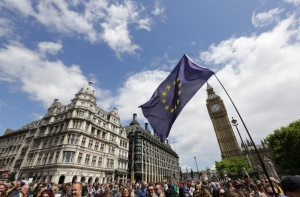 Лондонский марш собрал 40 тысяч противников Brexit
