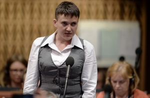 Савченко получила первую зарплату в Раде