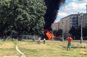 Мощный взрыв прогремел в центре Берлина