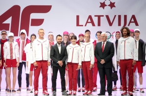 Команда Латвии в Рио больше не самая маленькая