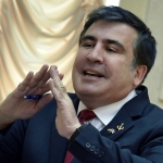 У Саакашвили угнали бронированный внедорожник