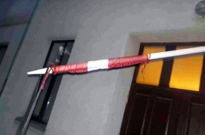 В отношении подтершегося флагом Латвии парня начат уголовный процесс