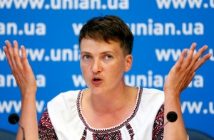 Голодающая Савченко отправилась на званый ужин в США