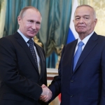 Путин поздравил Каримова с Днем независимости Узбекистана
