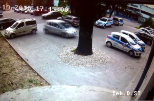 Пардаугава: водитель за несколько секунд протаранил пять машин