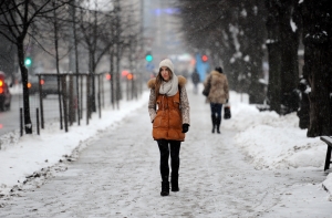 На следующей неделе в Латвии может выпасть снег