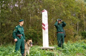 Латвийские пограничники помогли задержать контрабандистов людьми
