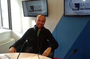 В эфире радио Baltkom писатель Максим Кравчинский