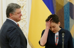 Савченко обвинила Порошенко в передаче ВСУ бракованной техники