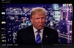 Трамп в видеообращении извинился перед женщинами