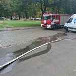 Из-за возгорания кондиционера эвакуирован Центр госязыка