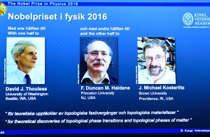 Нобелевская премия по физике присуждена за топологические фазовые переходы