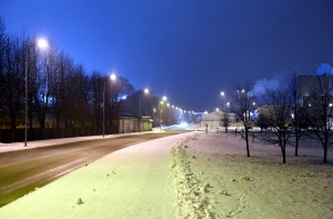 Завтра в Латвии выпадет снег