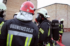 Спасатель пострадал во время пожара под Талси