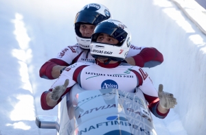 Латвийские бобслеисты поедут на чемпионат мира в Сочи